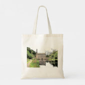 Gibson Mill: Artistic Pencil Sketch Tote Bag (Achterkant)