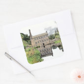 Gibson Mill: Artistieke potloodschets Vierkante Sticker (Envelop)