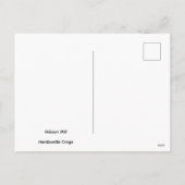 Gibson Mill Reflection - Distressed Watercolour Feestdagenkaart (Achterkant)