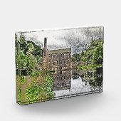 Gibson Mill Reflection - Hardcastle Crags Fotoblokken (Links)