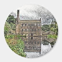 Gibson Mill Reflection - Hardcastle Crags