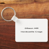 Gibson Mill Reflection - Hardcastle Crags Sleutelhanger (Achterkant)