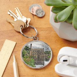 Gibson Mill Reflection - Hardcastle Crags Sleutelhanger