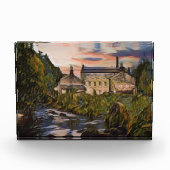 Gibson Mill Sunset Oil Painting Style Fotoblokken (Voorkant)