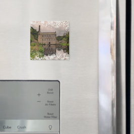 Gibson Mill Weerspiegeling - Gedecoreerde waterver Magneet