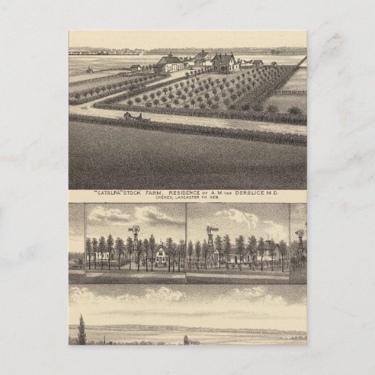 Gibson, Nebraska Briefkaart (Voorkant)