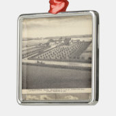 Gibson, Nebraska Metalen Ornament (Links)