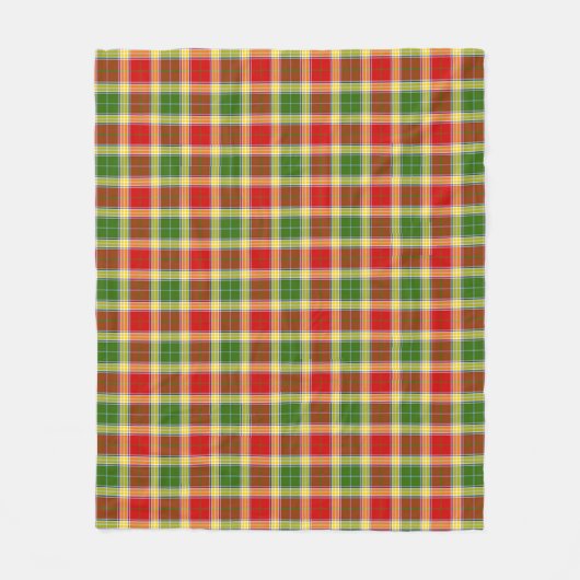 Gibson Plaid Fleece Deken (Voorkant)