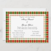 Gibson Scottish Wedding Uitnodiging (Voorkant)