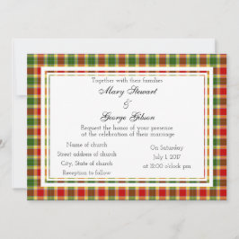 Gibson Scottish Wedding Uitnodiging