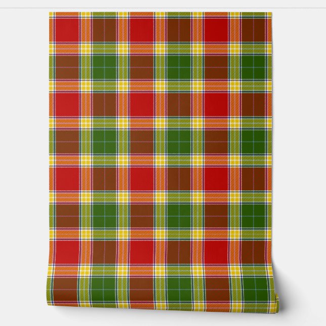 Gibson Tartan Plaid Schotse Clan Behang (Afrollen)