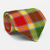 Gibson Tartan Print Stropdas (Opgerold)