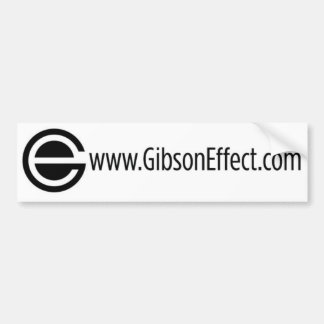 GibsonEffect Bumpersticker