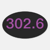 GID OVALE STICKER (Voorkant)