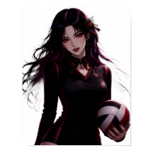 Gidagi fitness Anime Volleybal Meisje Halloween.