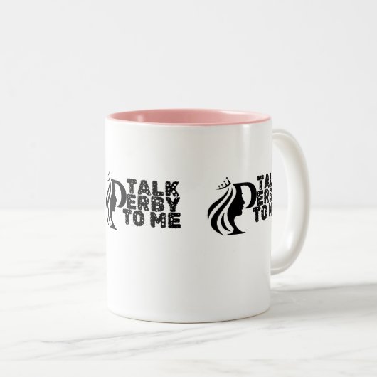 Giddy de F up Tweekleurige Koffiemok (Voorkant rechts)