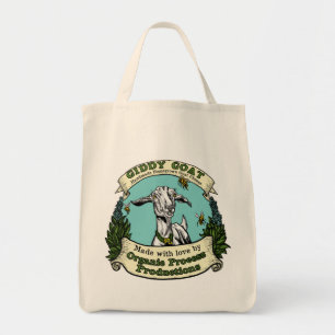 Giddy Goat Canvas tas