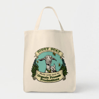 Giddy Goat Canvas tas