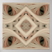 Giddy Gossypium 12 x 12 inch Poster (Voorkant)