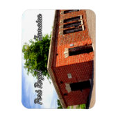 Giddy House, Port Royal, Jamaica Magneet (Verticaal)