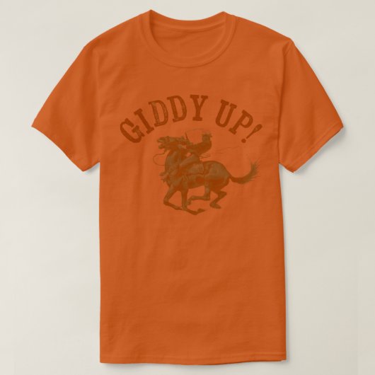 Giddy omhoog t-shirt (Design voorkant)