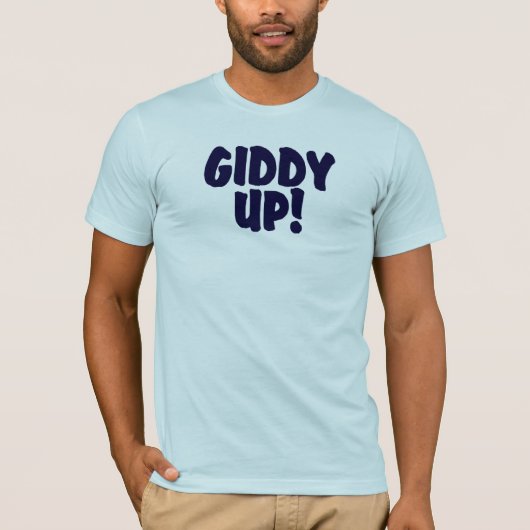 GIDDY omhoog! T-shirt (Voorkant)