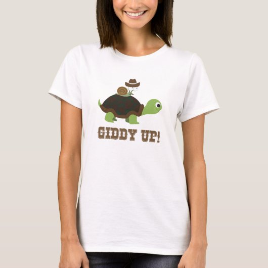 Giddy omhoog! t-shirt (Voorkant)