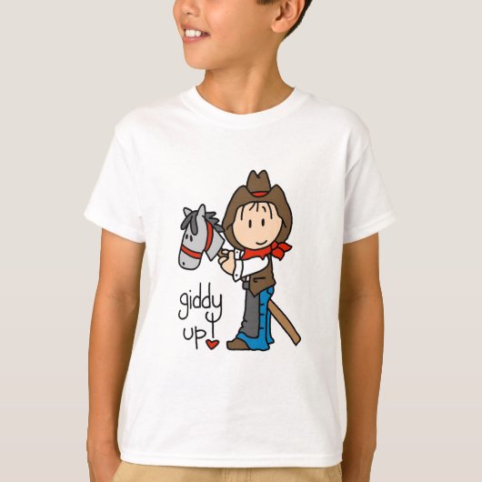 Giddy Up Cowboy T shirten en Gifts T-shirt (Voorkant)