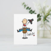 Giddy Up Cowboy Tshirts en giften Briefkaart (Staand voorkant)