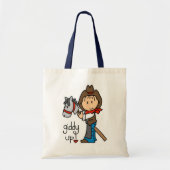 Giddy Up Cowboy Tshirts en Gifts Tote Bag (Voorkant)