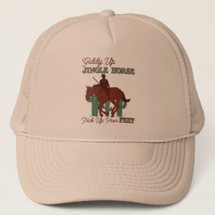Giddy Up Jingle Horse Pak je voeten, cowboy Trucker Pet