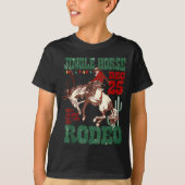 Giddy Up Jingle Horse Santa Cowboy Western Christm T-shirt (Voorkant)