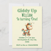 Giddy up! kaart (Voorkant)