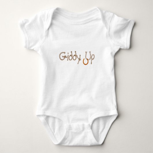 Giddy-Up Mannen T-shirt (Voorkant)