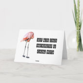 Giddy Up Merry Go Round Horse Blank Kaart (Achterkant)