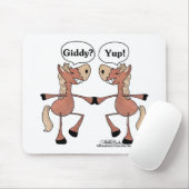 Giddy Up Paarden Muismat (Met muis)