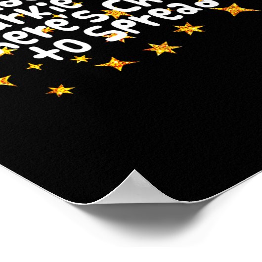 Giddy Up Sparkle Farts There's Chaos To Spread Fun Poster (Hoek)