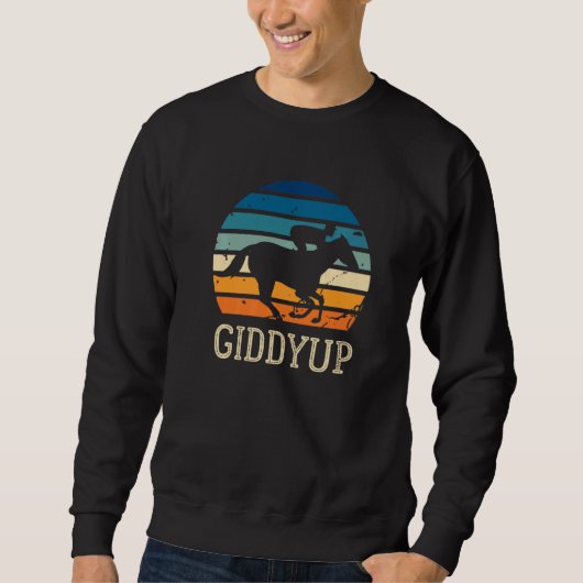 Giddyup Horse Racing Trui (Voorkant)
