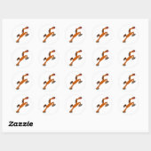 Giddyup, Horsey. Cartoon Horse Sticker (Vel)