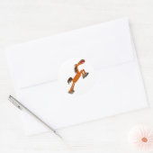 Giddyup, Horsey. Cartoon Horse Sticker (Envelop)