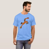 Giddyup, Horsey. Cartoon Horse T-Shirt (Voorkant volledig)
