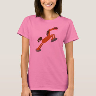 Giddyup, Horsey. Cartoon Horse Women T-Shirt