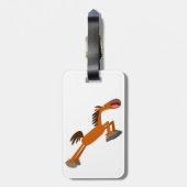 Giddyup, Horsey. Cartoon PaardenBagagelabel Bagagelabel (Achterkant verticaal)