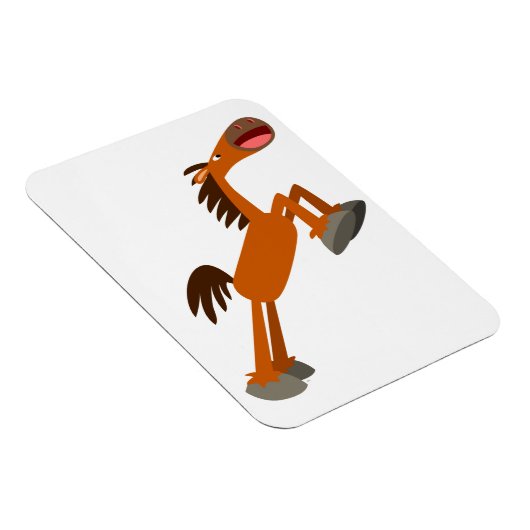 Giddyup, Horsey. Flexibel magneet voor cartoon (Rechterzijde)