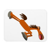 Giddyup, Horsey. Flexibel magneet voor cartoon (Horizontaal)
