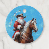 Giddyup Jingle Paard Sinterklaas Kerstcadeau Bedankjes Labels (Voorkant)