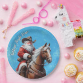 Giddyup Jingle Paard Sinterklaas Kerstcadeau Papieren Bordje (Feest)