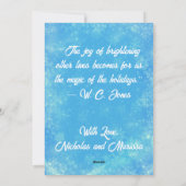 Giddyup Jingle Paard Sinterklaas Kerstmis Feestdagenkaart (Achterkant)