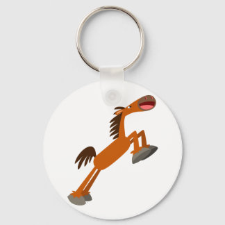 Giddyup, Paard! Cartoon Paard Sleutelhanger