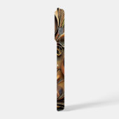 Gided Baroque Scrollwork  iPhone Hoesje (Linkerkant)